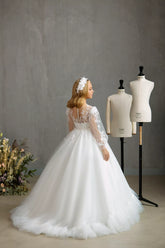 Pentelei Couture Communion & Flower Girl Dress – Timeless Elegance